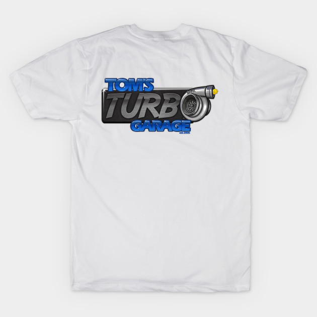 Tom's Turbo Garage Logo Front and Back by TomsTurboGarage